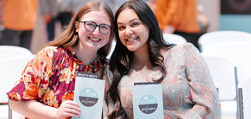 Two Girls Smile